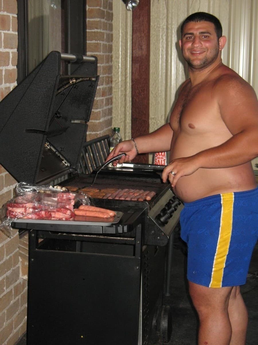 Jason Commisso before transformation